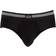 Jockey Cotton Stretch Brief 3-pack - Black