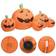 vidaXL Inflatable Decorations Pumps with LED Orange