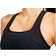 Nike Dri-FIT Swoosh Icon Clash Medium-Support 1-Piece Pad Printed Sports Bra - Black/Sail