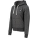 SoulCal Ladies Signature Zip Hoodie - Dark Charcoal M