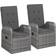 vidaXL 47676 2-pack Havestol