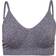 Decoy Narrow Straps Bra Top - Grey