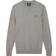 Lyle & Scott Cotton Merino Crew Jumper - Mid Grey Marl