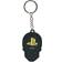 PlayStation Playstation Biker Skull Rubber Keychain
