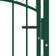 vidaXL Fence Gate with Spikes 146382 102x250cm