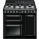 Smeg TR93BL Svart, Rustfritt stål