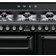 Smeg TR93BL Svart, Rustfritt stål