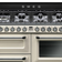 Smeg TR4110P1 Svart, Rostfritt stål, Beige
