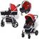 vidaXL 3-in-1 Pushchair (Duo) (Sistema di Viaggio)