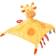 Tommee Tippee Giraffe 3 in 1 Soft Baby Comforter