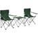 vidaXL Camping Table And Chair Set 3 Pieces Blue