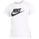 Nike Older Kid's Sportswear T-Shirt - White/Black (AR5088-112)