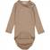 Wheat Plain Rib - Khaki Melange