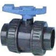 +GF+ Kuglehane pvc/EPDM PN16 muffe/muffe 50 mm