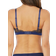 Wacoal Lace Affair Bralette - Blue/Chocolate Brown