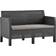 vidaXL 3067231 2-seat Outdoor Sofa