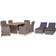 vidaXL 3057798 Essgruppe, 1 Tisch einschl. 6 Stühle