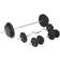 vidaXL Barbell and Dumbbell Set 90kg