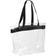 Bullet Hampton Tote - Transparent Clear/Solid Black