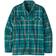 Patagonia Long Sleeved Organic Cotton Midweight Fjord Flannel Shirt - Brisk/Dark Borealis Green