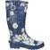 Cotswold Pull On Patterned Wellington Boots - Blanco