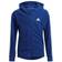 adidas Future Icons Primegreen Polar Fleece 3-Stripes Full-Zip Hoodie Kids - Victory Blue/White