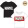 Cerda Glow In The Dark Marvel Short Sleeve T-shirt - White