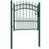 vidaXL Fence Gate with Spikes 146383 102x150cm