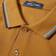 Fred Perry Twin Tipped Polo Shirt - Dark Caramel/Black/Black