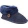 Cotswold Wotton Sheepskin Bootie - Dark Blue