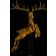 vidaXL Flying Reindeer Julelampe 145cm