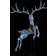 vidaXL Flying Reindeer Julelampe 145cm