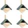 vidaXL Bird House 4pcs