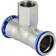 Geberit Tee Rustf 22mm-3/4-22mm