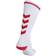 Hummel Elite Indoor Sock High - White/Red Unisex