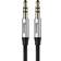 Baseus M30 Aux kabel 100cm Silver/Svart 1m