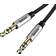 Baseus M30 Aux kabel 100cm Silver/Svart 1m