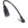 DeLock Angled 3.5mm-3.5mm M-F 0.1m