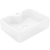 vidaXL Lavabo De Cerámica Cuadrado Blanco