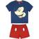 Cerda Mickey Single Jersey Short Pyjamas - Navy