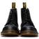 Dr. Martens 101 Smooth Leather Ankle Boots with Yellow Stitching - Black