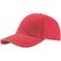 Atlantis Liberty Sandwich Heavy Brush 6 Panel Cap 2-pack - Red