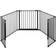 tectake Safety Gate with 5 Elements Fireplace Baby Gate