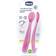 Chicco Soft Silicone Spoon 6m+2 pcs