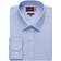 Brook Taverner Pisa Long Sleeve Slim Fit Shirt - Bleu