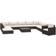 vidaXL 46791 Loungeset, 1 Bord inkl. 1 Stolar & 8 Soffor