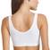 Anita Frontline Open Front Closure Sports Bra - White