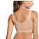 Anita Frontline Open Front Closure Sports Bra - Nude