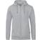 JAKO Organic Hooded Jacket Unisex - Light Grey Melange