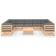 vidaXL 3078144 Loungeset, 1 Bord inkl. 9 Soffor